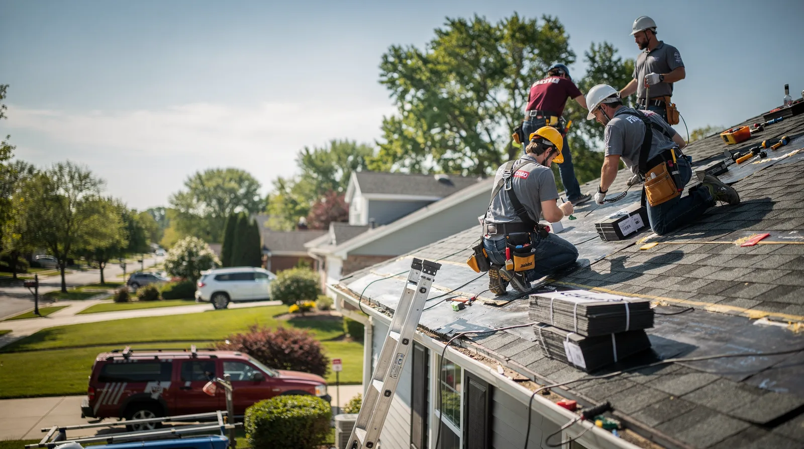 Roof Repair in Waltonville, IL around you